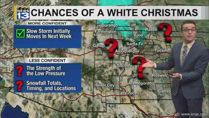 Some clouds but warmer and still dry across New Mexico