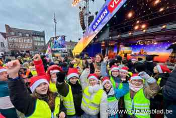 LIVE. Verschillende scholen op bezoek aan ’t Zand, K3 zorgt voor eerste middagconcert in Brugge: volg De Warmste Week hier op de voet