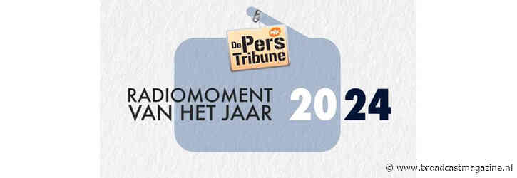 Longlist het Radiomoment van het Jaar 2024 is bekend