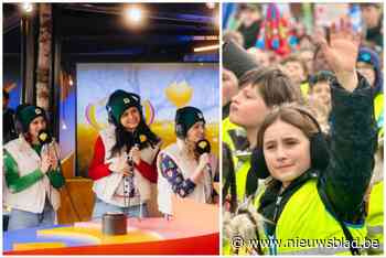 IN BEELD. Kinderen én leerkrachten dolenthousiast tijdens concert K3