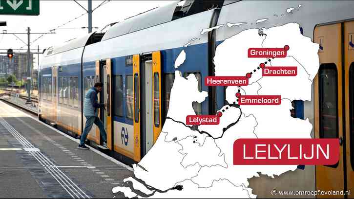 Flevoland - Kamer: geen geld Lelylijn doorschuiven naar Nedersaksenlijn