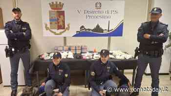 Quarticciolo, nei garage delle palazzine popolari 20 chili di droga e una pistola rubata