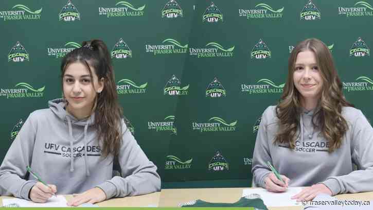 UFV women’s soccer program signs two more talented players from the area