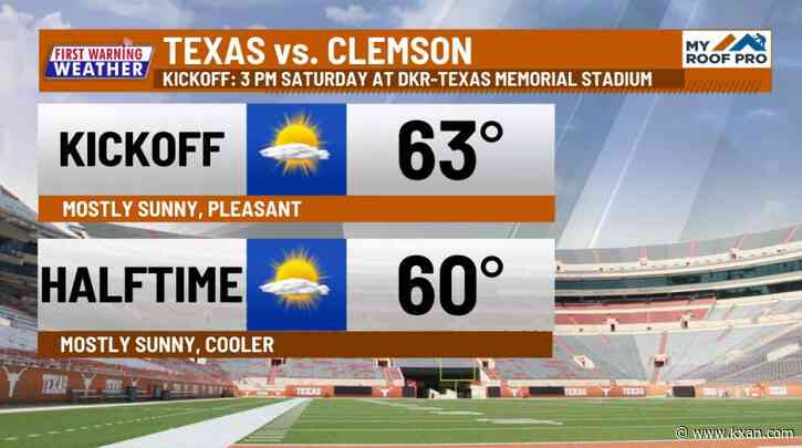 LIVE: Weekend Watch: Longhorns vs. Clemson while 'Golden Girls' returns