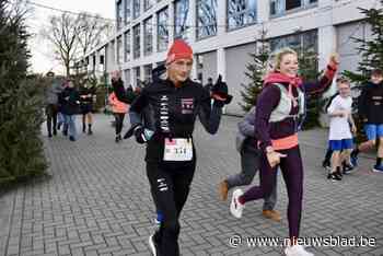 ‘Marathon Woman’ Hilde Dosogne loopt 353ste marathon op Brugse VTI-campus voor De Warmste Week
