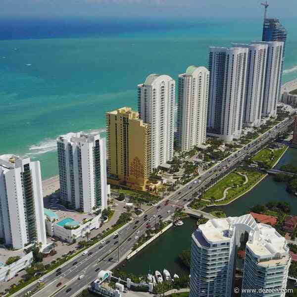 Over 30 skyscrapers sinking into ground on Miami barrier islands