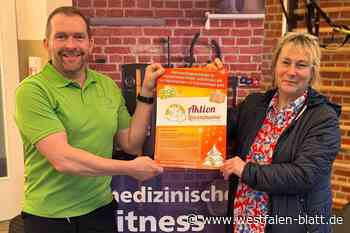 Spende für Löwenmama: Aktion im Gesundheitszentrum Steinheim