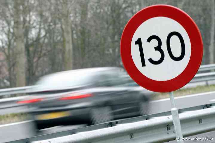 Maximumsnelheid op drie stukken snelweg naar 130 km/h