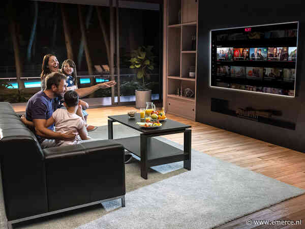 Televisiemarkt krimpt in derde kwartaal