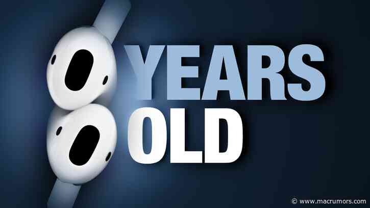 Apple Released the Original AirPods Eight Years Ago Today