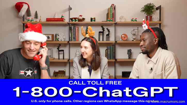 You Can Now Call 1-800-ChatGPT Using a Phone Line to Get AI Answers