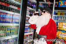 Santa gets papped drinking Pepsi Zero Sugar in cheeky new social campaign