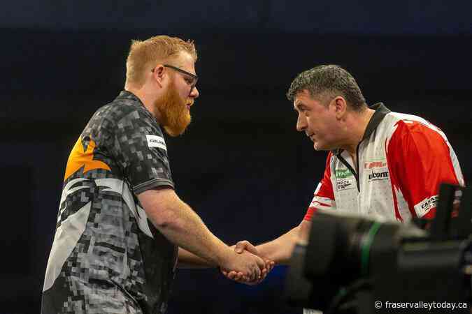 Canadian Matt Campbell advances at Paddy Power World Darts Championship