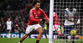 Doelpunt Joshua Zirkzee baat United niet: Tottenham na spektakelstuk naar halve finale