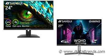 Sansui gaming monitors are on super sale for a limited time