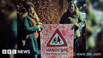 'Hands off our route to school', residents say