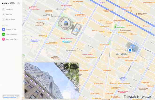 Apple Maps on the web gets even better