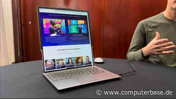 ThinkBook Plus: Lenovo bringt Notebook mit rollbarem Display zur CES in Serie