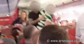 Video shows passengers trading blows as violent mid-air brawl explodes on Jet2 flight