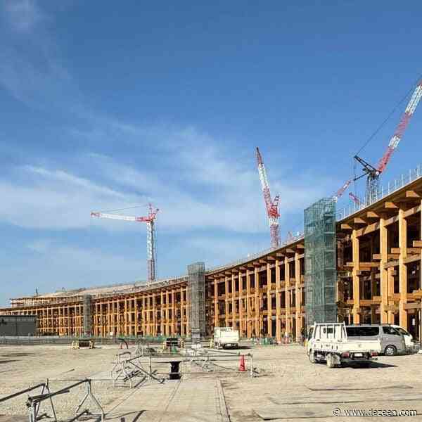 Sou Fujimoto reveals construction progress at Expo 2025 Osaka site