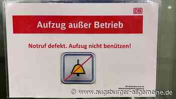 In der Praxis sollte man sich nicht auf die Aufzüge der DB verlassen