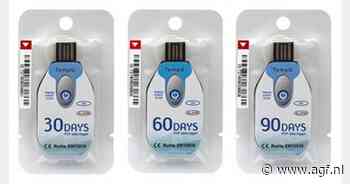 Verbeterde TempU02 USB-temperatuurlogger voor eenmalig gebruik