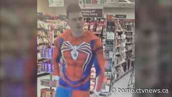 Man dressed as Spider-Man accused of crime in Orangeville