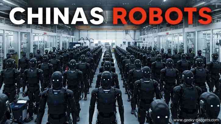 Inside China’s Plan to Deploy 1 Million AI Robots in Just 2 Years