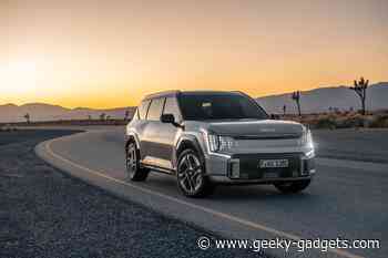 Kia’s 508 HP EV9 GT Arrives in Europe!