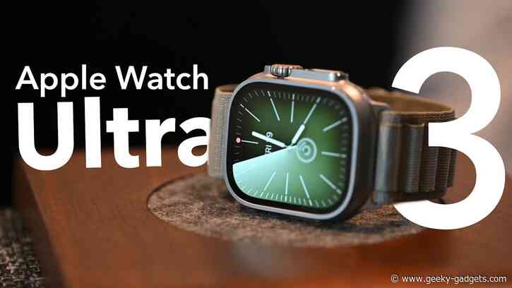 Apple Watch Ultra 3: New Details Emerge