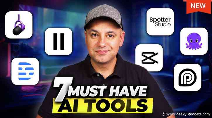 7 Essential AI Tools to Boost Your Content Creation