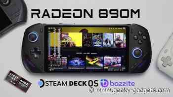 Bazzite OS On The F1 Pro Handheld Games Console