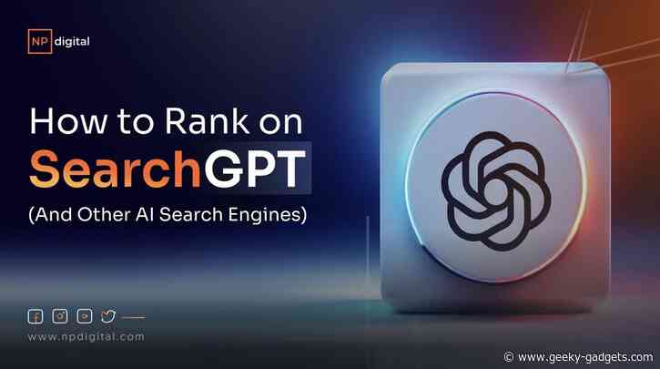 How to Rank on ChatGPT Search and AI Search Engines
