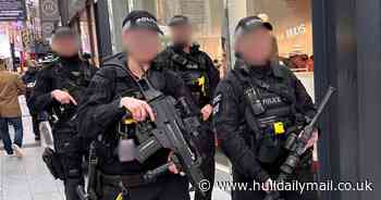 Why you may see armed police while doing your Christmas shopping in Hull