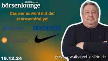 wO Börsenlounge: Nike | FedEx | Deutsche Bank - Die Blase bei Quantencomputer-Aktien ist geplatzt