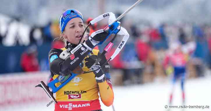 Biathletin Preuß verpasst Sieg nur um 1,4 Sekunden