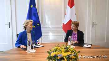 "Kraftpaket" für Partnerschaft: Schweiz und EU beschließen Deal nach zähem Ringen