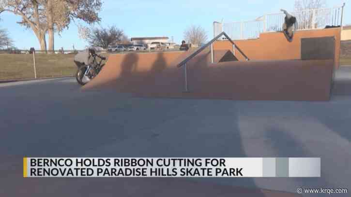 Bernalillo County completes skate park renovation project at Paradise Hills Community Center