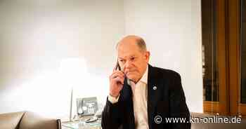 Olaf Scholz telefoniert mit Donald Trump