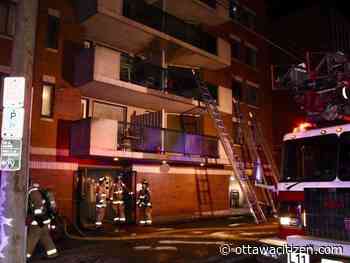 Tenant displaced after smoky fire in Centretown apartment building