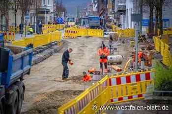 Bauarbeiten verschärfen Lage der Betriebe an der Hauptstraße