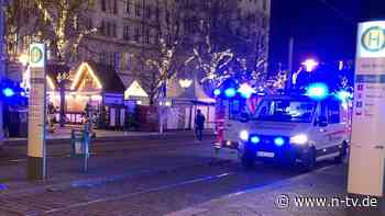 Regierung spricht von Anschlag: Auto fährt in Menschenmenge auf Magdeburger Weihnachtsmarkt
