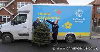 Recycle your Christmas tree and help St Oswald's Hospice raise £60,000