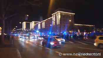 Eerste beelden: auto ingereden op kerstmarkt Maagdenburg