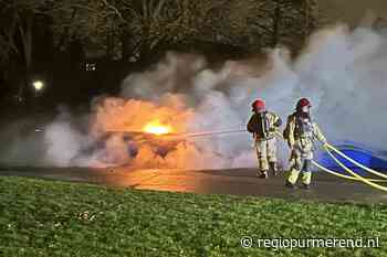 Vandalen steken pumptrack in brand op het Zwanebloem