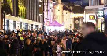 Newcastle city centre bars and shops busy on 'Mad Friday' as photos show people embracing Christmas spirit