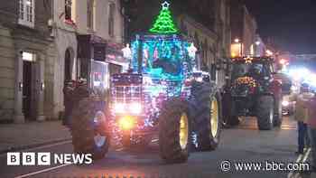 Tractor run helps young people's mental health