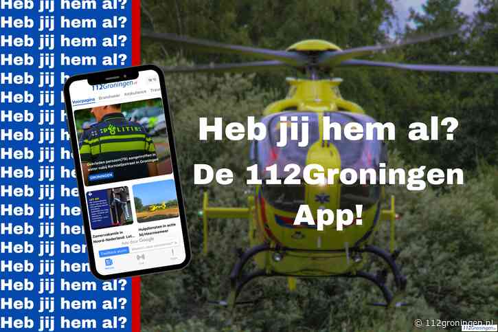 Update nu de vernieuwde gratis 112Groningen APP in de Store
