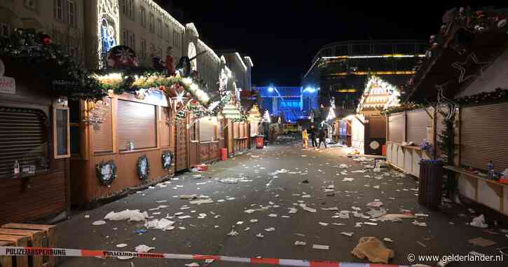 Live Aanslag Duitse kerstmarkt | Zeker twee doden, onder wie klein kind, verdachte zou ‘ex-moslim zijn met sympathie voor radicaal-rechtse AfD’