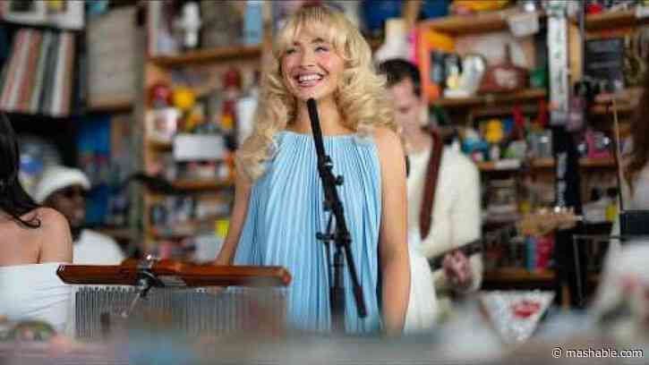 Sabrina Carpenters Tiny Desk Concert is short n sweet